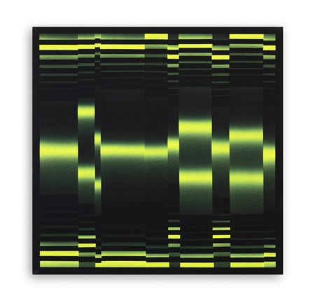 ENNIO FINZI (1931-2024) - Schermo tensione a luce interferenziata, 1968
