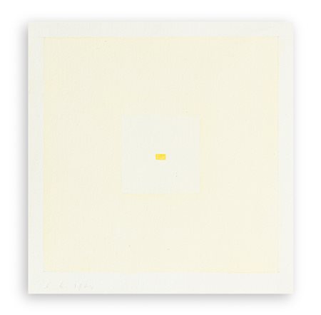 ANTONIO CALDERARA (1903-1978) - Senza Titolo (Quadrato nel quadrato), 1974