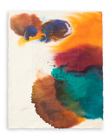 PAUL JENKINS (1923-2012) - Senza Titolo, 1992-1993