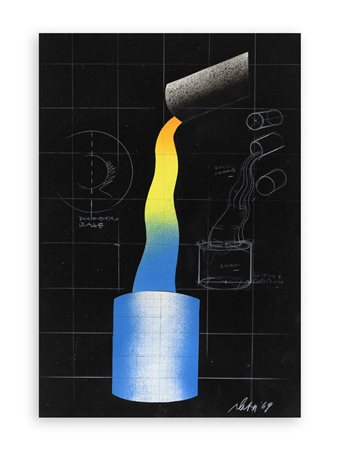 FABRIZIO PLESSI (1940) - Senza Titolo, 1969