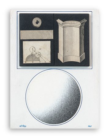 LUCIO DEL PEZZO (1933-2020) - Senza Titolo (Composizione), 1968
