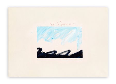 MARIO SCHIFANO (1934-1998) - Particolare, 1973-1978
