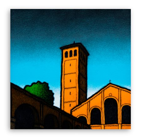 TINO STEFANONI (1937-2017) - Senza Titolo G14 (Sant'Ambrogio - Milano), 1997