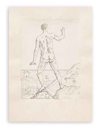 GIORGIO DE CHIRICO (1888-1978) - Hercole, 1973
