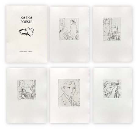 ALBERTO MANFREDI (1930-2001) - Kafka. Poesie, 1968