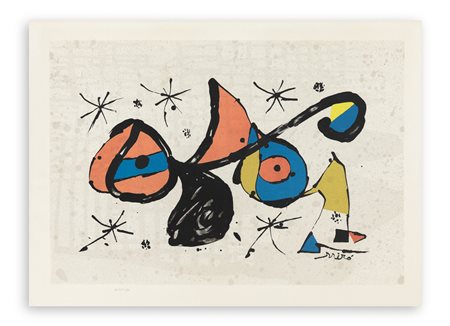 JOAN MIRÒ (1893-1983) - Homenaje a Joan Miró, 1978