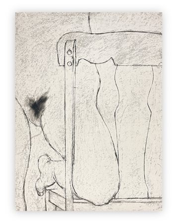 GEORGE SEGAL (1924-2000) - Woman on Chair, 1978