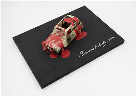 BERNARD AUBERTIN (1934-2015) - Voiture brulée, 2010