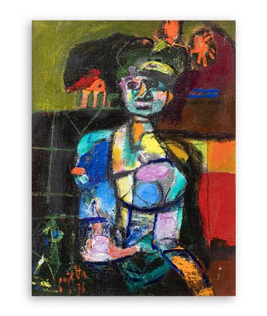 GUIDO PAJETTA (1898-1987) - Solitario, 1950