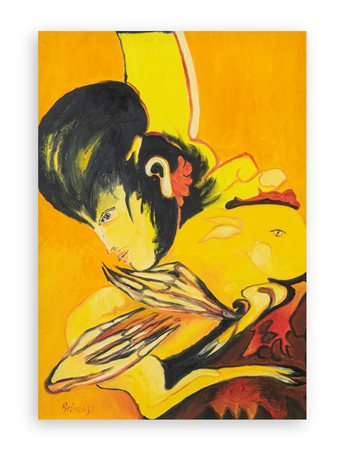 REMO BRINDISI (1918-1996) - Senza Titolo, 1958