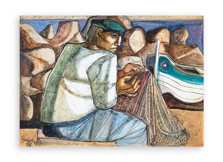 LUCIO RANUCCI (1925-2017) - Gente del mare, 1988