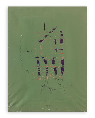 ANNIBALE BIGLIONE (1923-1981) - Senza Titolo, 1975