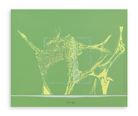 ANNIBALE BIGLIONE (1923-1981) - Senza Titolo, 1975