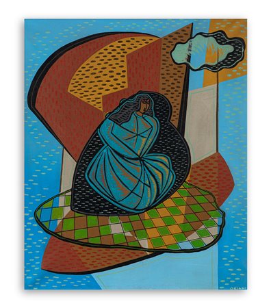 PIPPO ORIANI (1909-1972) - Attesa, 1965