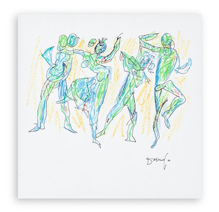 DARIO FO (1926-2016) - Senza Titolo, 2010
