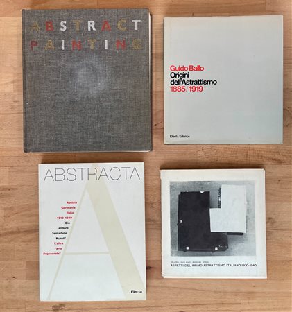 ASTRATTISMO - Lotto unico di 4 cataloghi