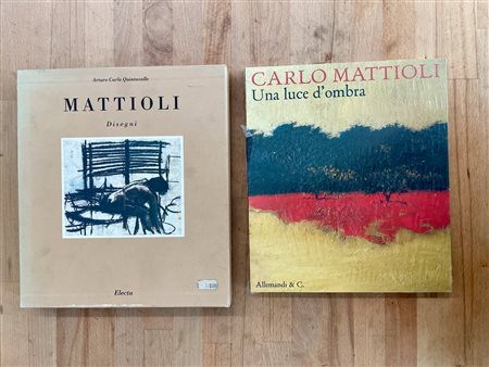 CLAUDIO MATTIOLI - Lotto unico di 2 cataloghi