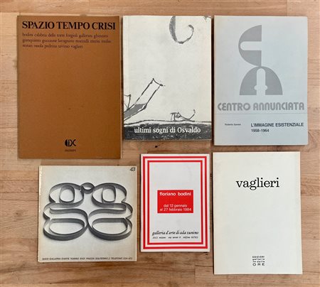 ARTE ITALIANA DEL DOPOGUERRA - Lotto unico di 6 cataloghi