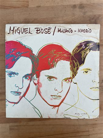 EDIZIONI D'ARTE (ANDY WARHOL) - Miguel Bose / Milano - Madrid, 1983