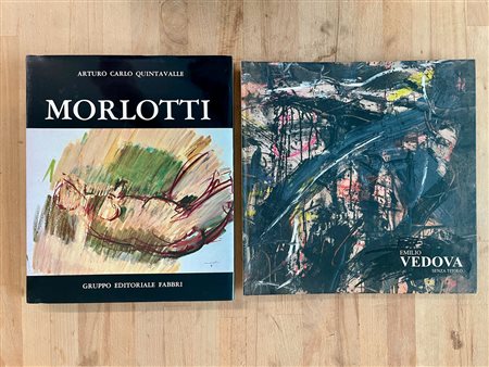 EMILIO VEDOVA E ENNIO MORLOTTI - Lotto unico di 2 cataloghi