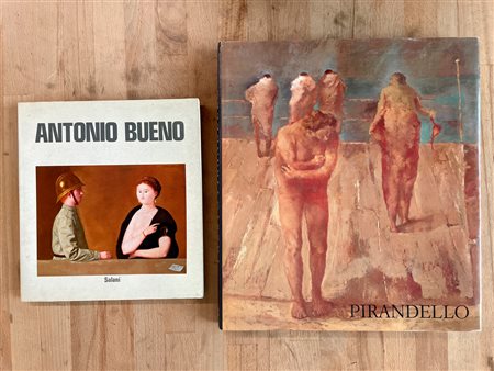 ANTONIO BUENO E FAUSTO PIRANDELLO - Lotto unico di 2 cataloghi