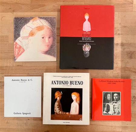 ANTONIO E XAVIER BUENO - Lotto unico di 5 cataloghi