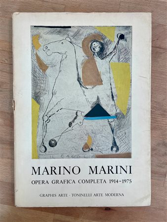 MONOGRAFIE DI ARTE GRAFICA (MARINO MARINI) - Marino Marini. Opera grafica completa 1914-1975, 1976