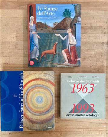 GRANDI ESPOSIZIONI (MART, ROVERETO - PALAZZO SARCINELLI, CONEGLIANO E PALAZZO DEI DIAMANTI, FERRARA) - Lotto unico di 3 cataloghi