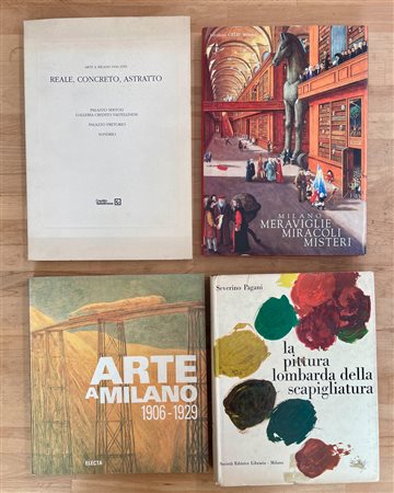 ARTE A MILANO - Lotto unico di 4 cataloghi