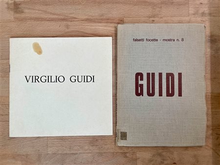 CATALOGHI CON DISEGNO (VIRGILIO GUIDI) - Virgilio Guidi, 1973