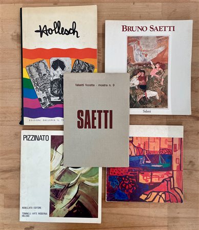 ARTE ITALIANA DEL DOPOGUERRA - Lotto unico di 5 cataloghi