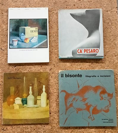 ARTE CONTEMPORANEA EUROPEA - Lotto unico di 4 cataloghi