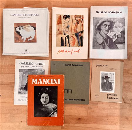 FIGURAZIONE DEL XX SECOLO - Lotto unico di 7 cataloghi