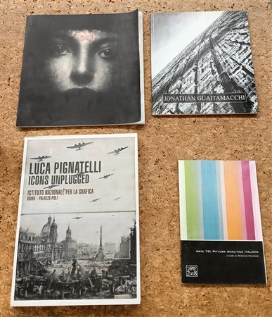 ARTE CONTEMPORANEA ITALIANA - Lotto unico di 4 cataloghi