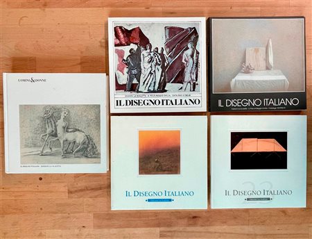 GALLERIA LA SCALETTA, REGGIO EMILIA (IL DISEGNO ITALIANO) - Lotto unico di 5 cataloghi
