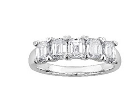 ANELLO IN ORO BIANCO 18K CON DIAMANTI PER 1,9 CT - 433 LG 18K