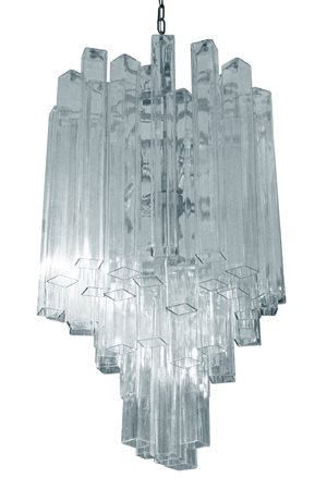  
Lampada a sospensione, produzione Venini - Murano 1970
 Misure su richiesta