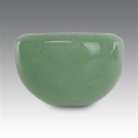 Carlo Scarpa (1906 - 1978) 
Coppa semisferica serie "A Bollicine", produzione Venini - Italia 1936
 cm 4,5x7