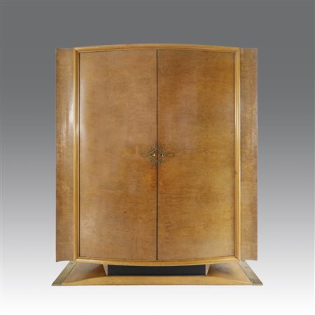 Paolo Buffa  
Cabinet con struttura in legno - Italia 1940
 cm 189x161x55