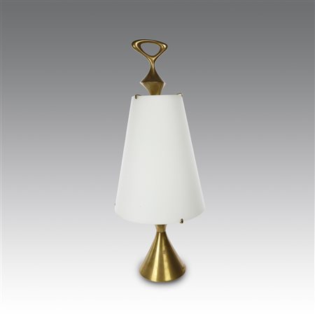 Max Ingrand (1908 - 1969) 
Lampada da tavolo, produzione Fontana Arte - Italia 1956
 cm 69x29