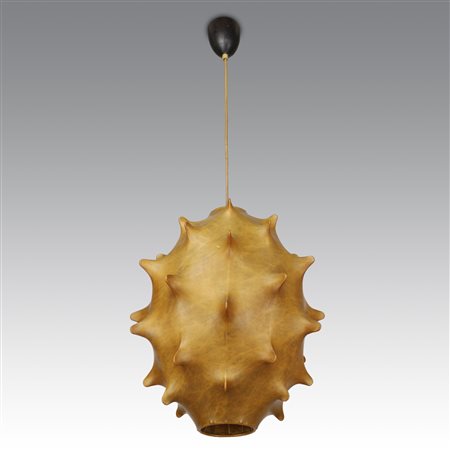 Achille e Piergiacomo Castiglioni  
Lampada a sospensione "Taraxacum 1", produzione Flos - Italia 1960
 cm 96x34