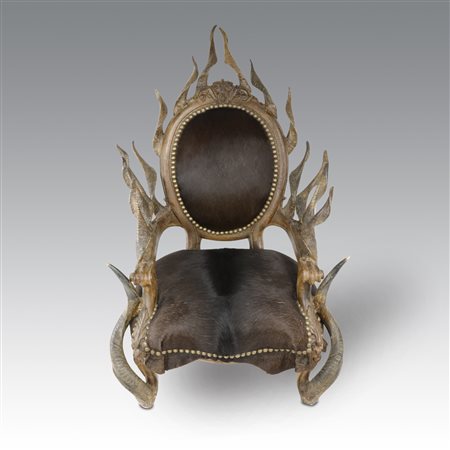 Michel Haillard (1959 - ) 
Trono-scultura "Lucille" 
 cm 124x80x90