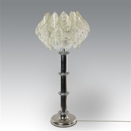  
Lampada in plexiglass, produzione Italia 
 cm 77x36