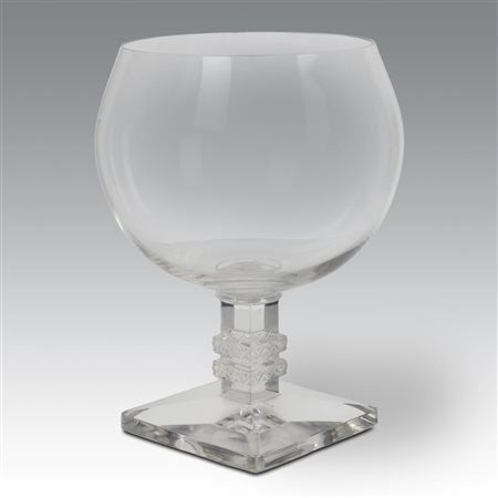  
Coppa Lalique, produzione Belgio. 
 cm 12x9