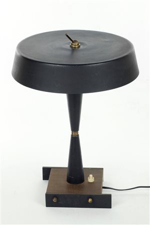  
Lampada da tavolo a due luci, produzione Stilux Milano - Italia 1950
 cm 31x24