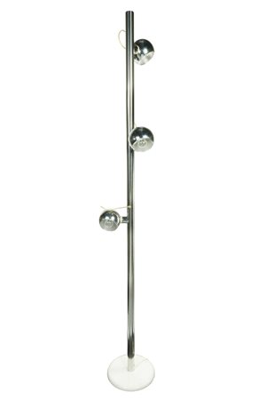 
Lampada da terra, produzione Stilux Milano - Italia 1970
 cm 190,5x30