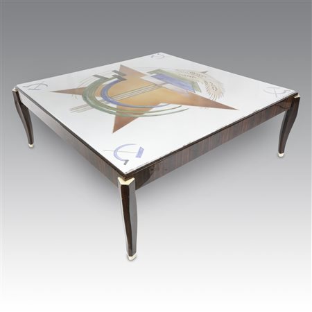 Celeste Dell'Anna (disegno di)  
Tavolo da centro "Turning The Tables" - limited edition design: stella rossa 
 cm 45,5x124x124