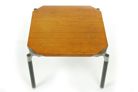 Ico e Luisa Parisi  
Tavolino quadrato, produzione M.i.m - Italia 1960
 cm 35x45x45