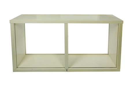 Ernesto  Gismondi (1931 - 2020) 
Etagerre modello “Dodona“, produzione Artemide 
 cm 79x141x30