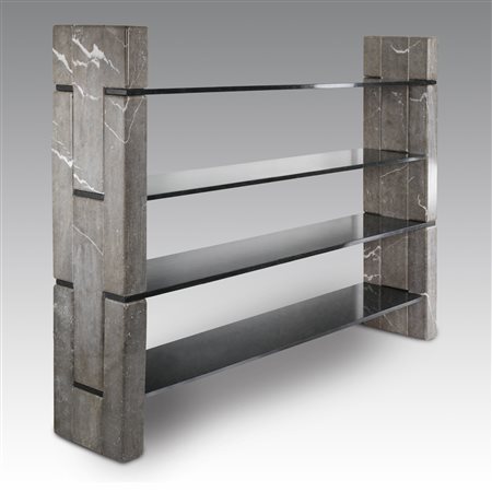 Polidori Renato  
Libreria modello Biblos, produzione Skipper - Italia 1976
 cm 150x200x35